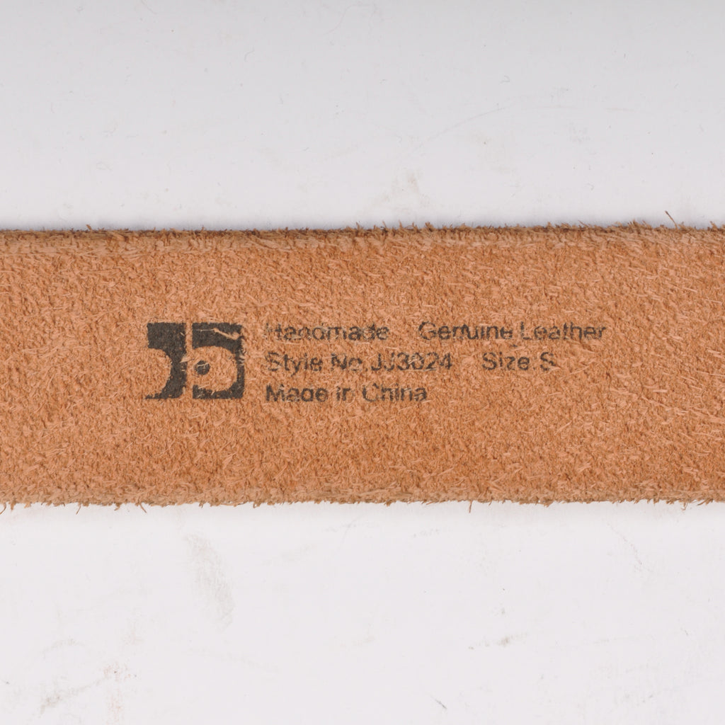 Joe’s Handmade Brown Leather Belt