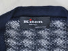Kiton White on Black Houndstooth Cashmere Cardigan Sweater