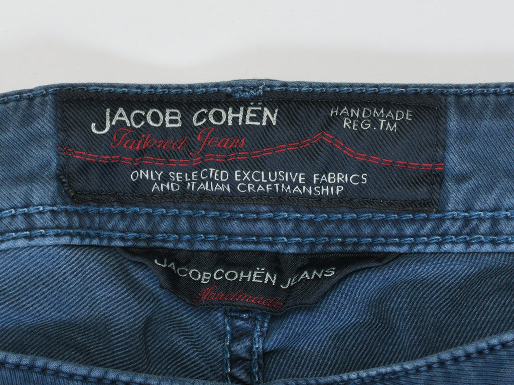 Jacob Cohen Blue 622 5-Pocket Pants
