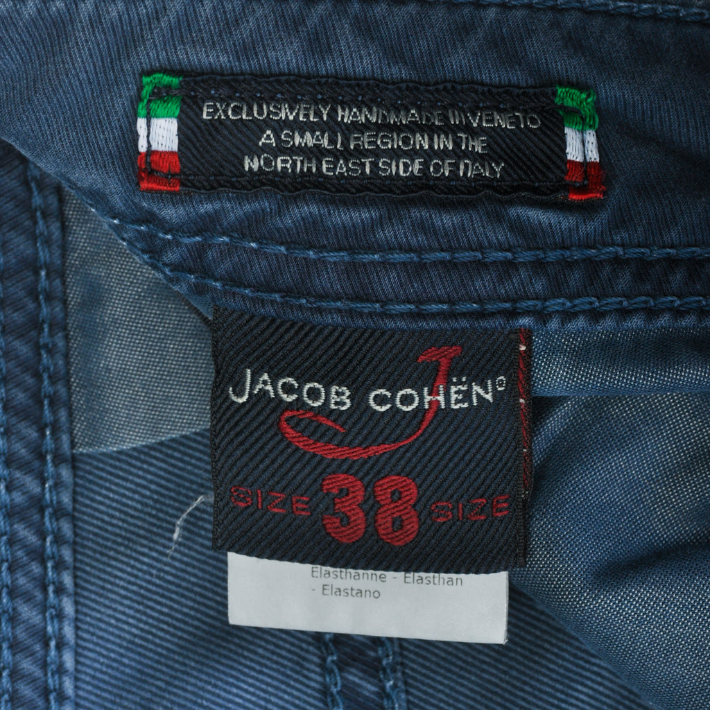 Jacob Cohen Blue 622 5-Pocket Pants