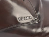 Prada Brown Leather Derby Shoes