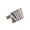 Cartier Silver 13 XIII Cufflinks
