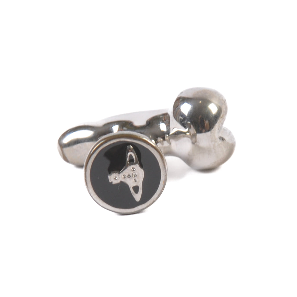Vivienne Westwood Rhodium Cock Cufflinks