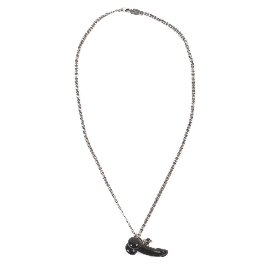 Vivienne Westwood Black Cock Pendant Necklace