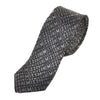Missoni Grey on Black Warped Text Patterned Tie
