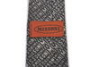 Missoni Grey on Black Warped Text Patterned Tie
