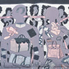 Hermes Monsieur et Madame Print Pocket Square