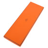 Hermes Black Faconnee H Tie
