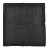 Hermes Black Pochette Faconnee Grand H Pocket Square