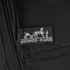 Hermes Black Echarpe Faconnee Grand H Scarf