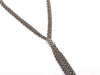 Emanuele Bicocchi Silver Braided Tie Necklace