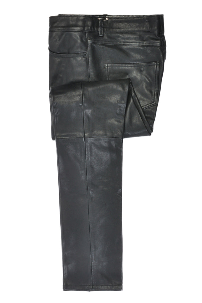 The Kooples NWT Black Lambskin Leather Trend Pants