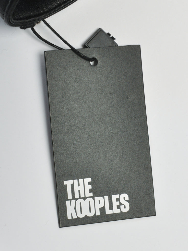 The Kooples NWT Black Lambskin Leather Trend Pants