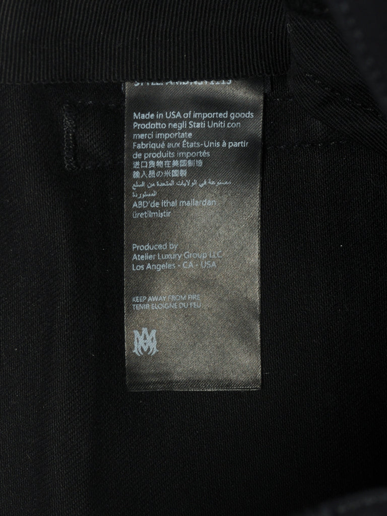 Amiri NWT Black Waxed MXI Skinny Fit Jeans