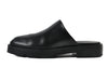Givenchy Black Calf Leather Show Backless Loafers
