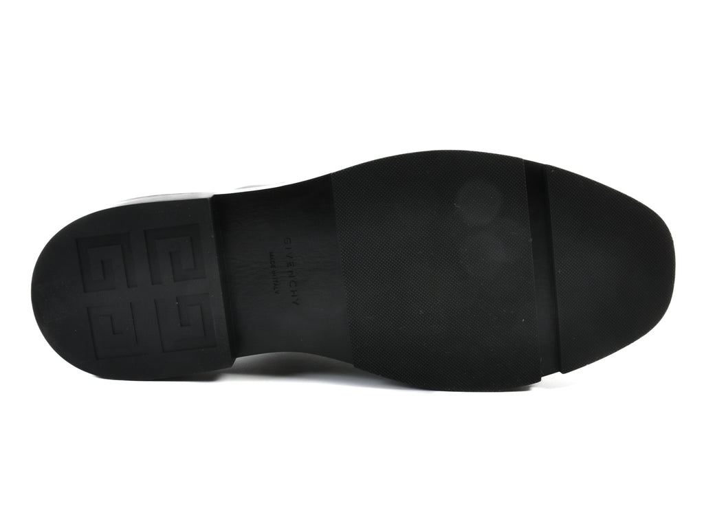 Givenchy Black Calf Leather Show Backless Loafers