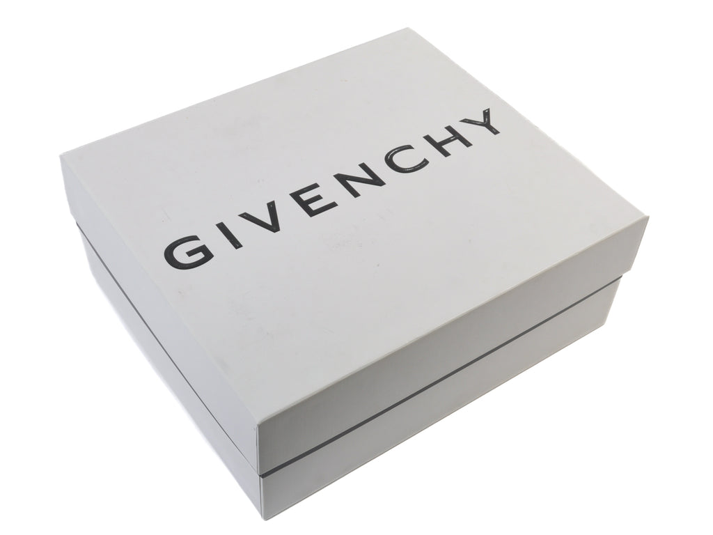 Givenchy Black Calf Leather Show Backless Loafers