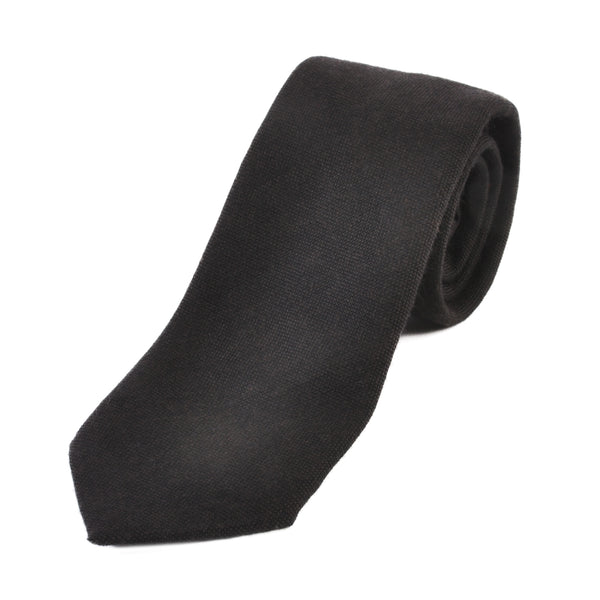 SuitSupply Dark Brown Wool Tie