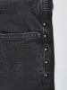 John Varvatos Black Studded Bowery Jeans