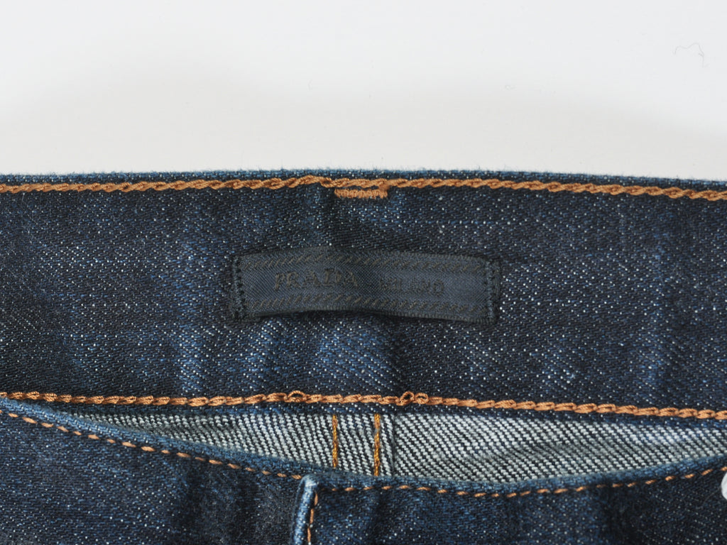 Prada Dark Wash Stretch Denim Jeans