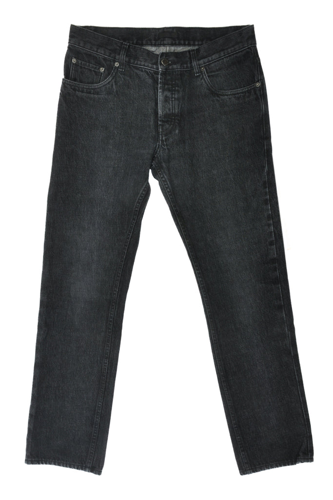 Prada Medium Wash Black Denim Jeans