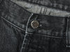Prada Medium Wash Black Denim Jeans