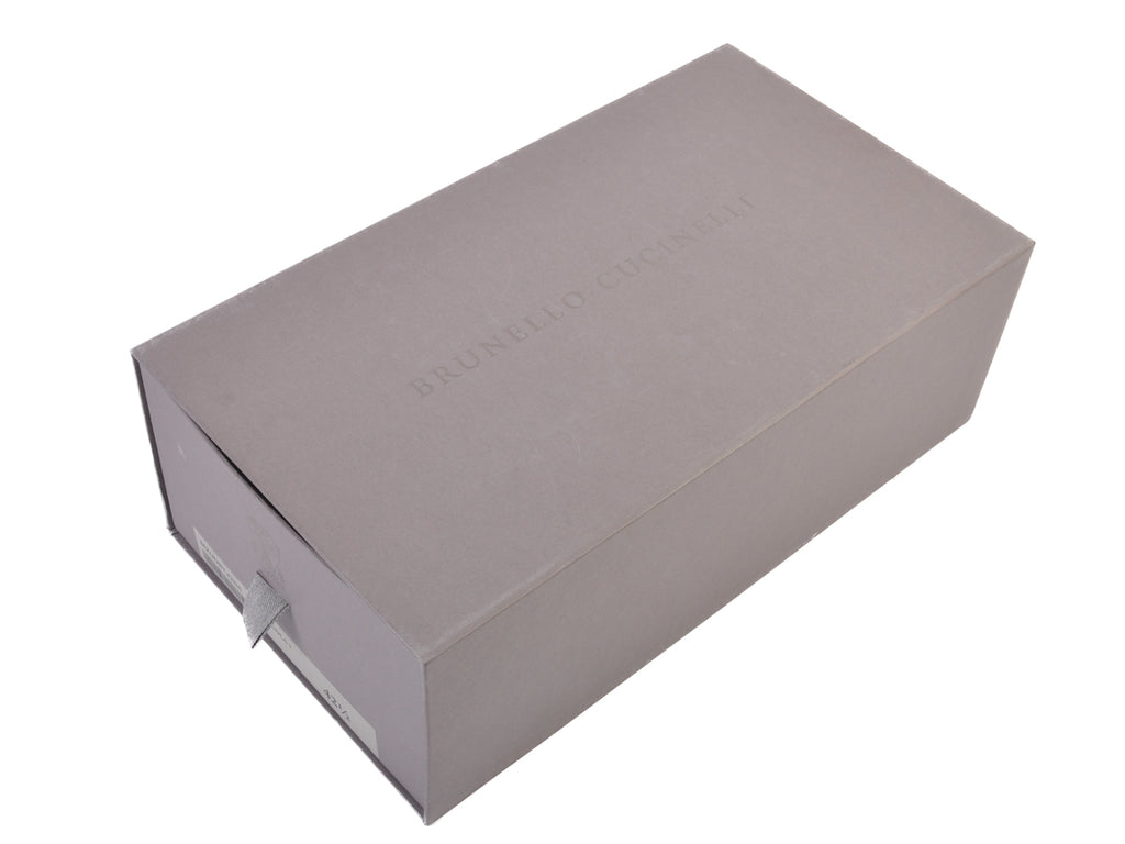 Brunello Cucinelli Dark Grey Sneakers