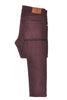 Brunello Cucinelli Wine Red Skinny Fit Jeans