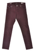 Brunello Cucinelli Wine Red Skinny Fit Jeans