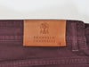 Brunello Cucinelli Wine Red Skinny Fit Jeans