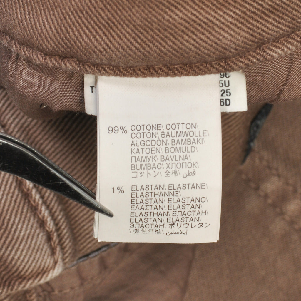 Brunello Cucinelli Brown Traditional Fit Jeans