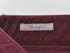 Brunello Cucinelli Burgundy Italian Fit Corduroy Pants