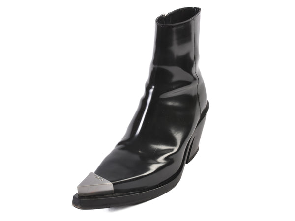 Achilles Ion Gabriel Black Bang Ankle Boots