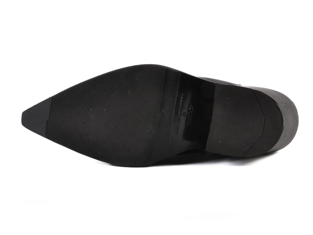 Achilles Ion Gabriel Black Bang Ankle Boots