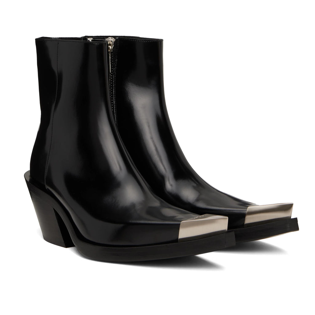 Achilles Ion Gabriel Black Bang Ankle Boots