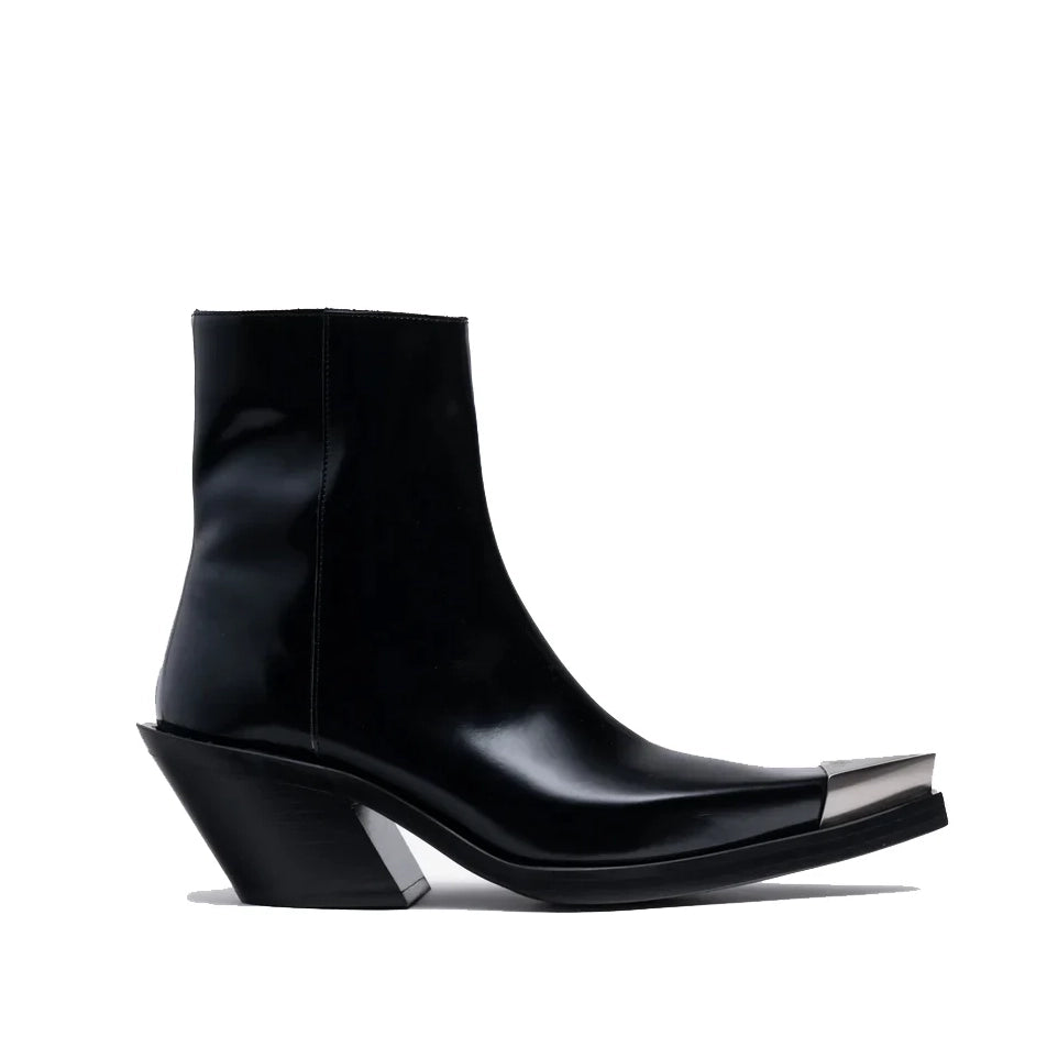 Achilles Ion Gabriel Black Bang Ankle Boots