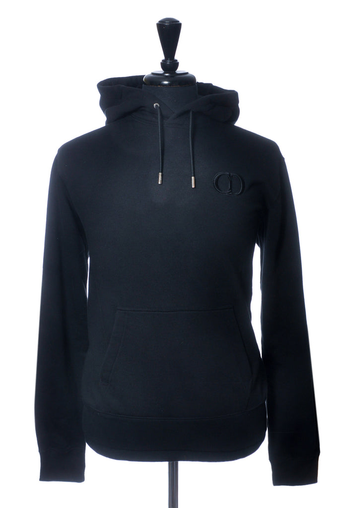 Christian Dior Black CD Icon Hooded Sweatshirt