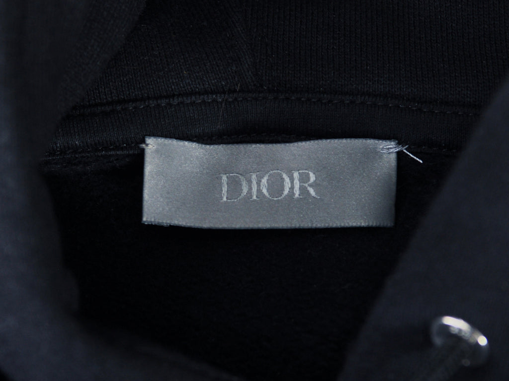 Christian Dior Black CD Icon Hooded Sweatshirt