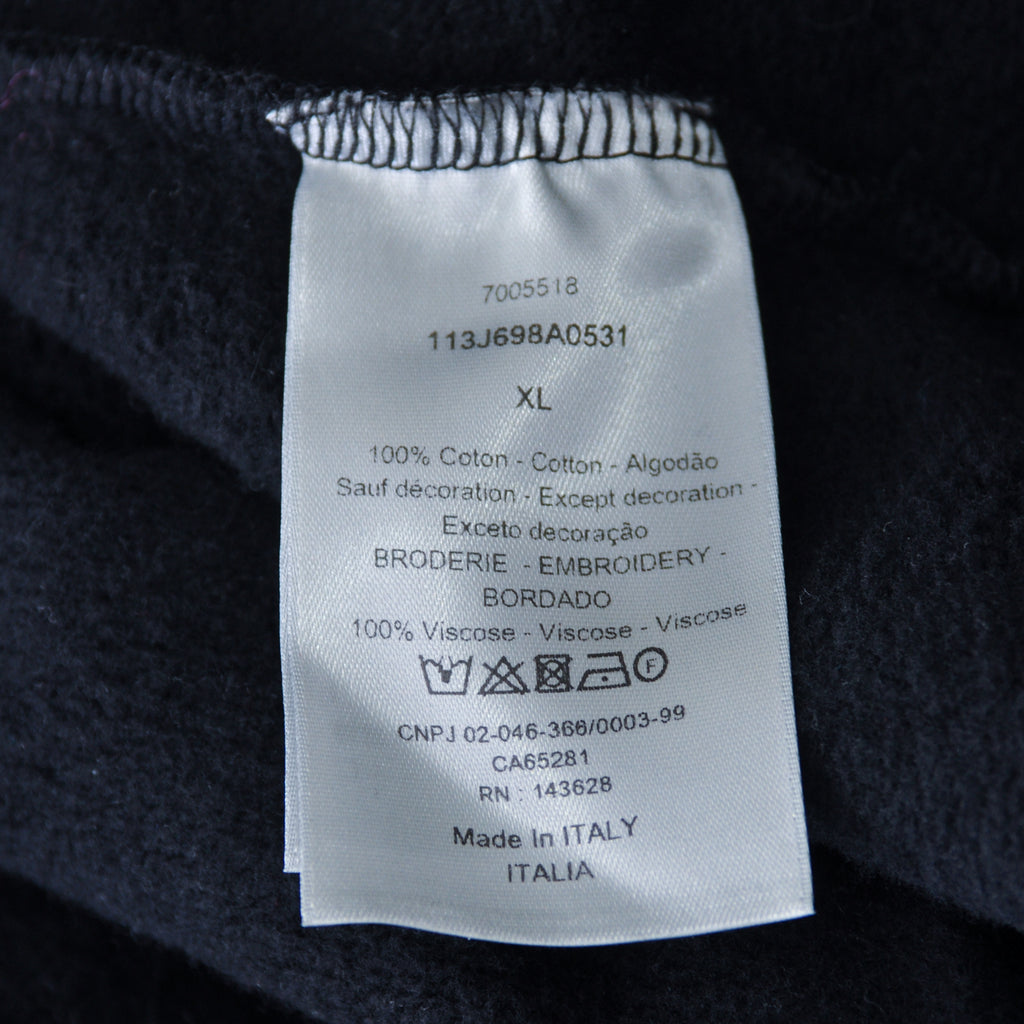 Christian Dior Black CD Icon Hooded Sweatshirt