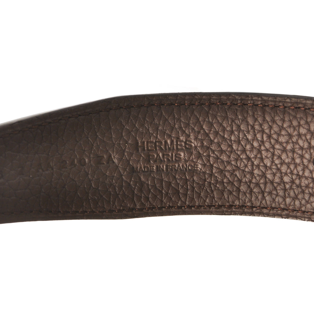 Hermes Noir Buckle Belt
