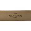 Marforio Venezia Brown Crocodile Leather Belt