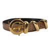 MaxMara Brown Wrapped Buckle Belt