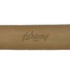 Brioni Brown Ostrich Leather Belt