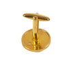 Scabal Brown Enamel Cufflinks