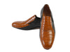 Dries Van Noten Brown and Black Embossed Slip-On Shoes