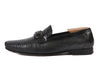 Mezlan Black Ostrich Loafers