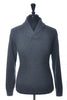 Ralph Lauren Purple Label Grey Cashmere Cardigan Sweater