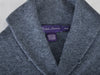 Ralph Lauren Purple Label Grey Cashmere Cardigan Sweater