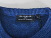 Glenmuir Rhapsody Blue Wool Crew Neck Sweater