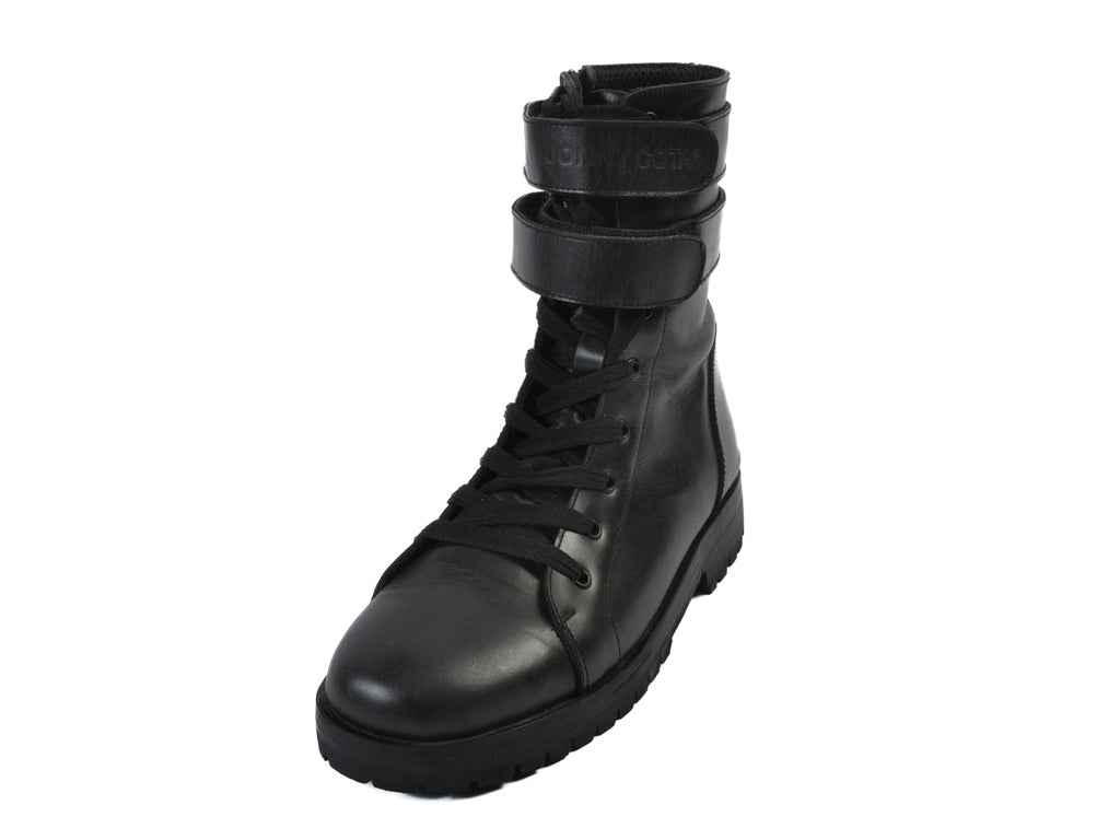 Jonny Cota Black Combat Boots
